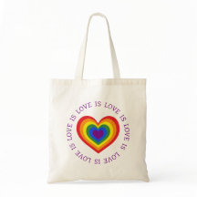 Kärlek är Kärlek HGBTQ Pridet Rainbow Heart