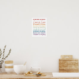Kärlek är Kärlek, ingen människa i olaglig handel Poster