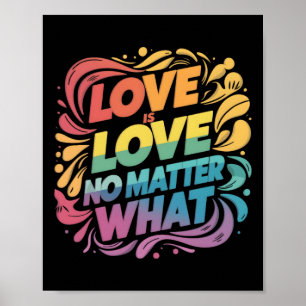 Kärlek är Kärlek inte något märke Poster