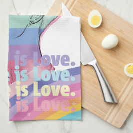 Kärlek är Kärlek Kökshandduk