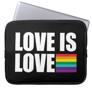 Kärlek är Kärlek Laptop Fodral