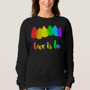 Kärlek är Kärlek LGBT Rainbow Gay pride Vintage Ra T Shirt
