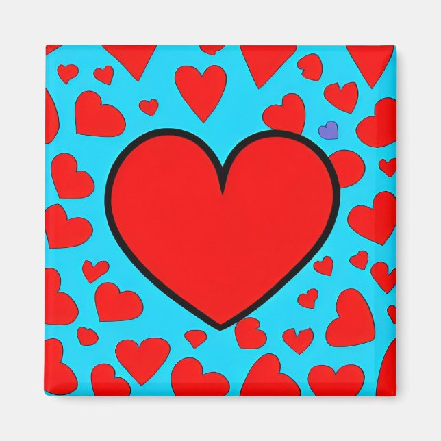 Kärlek är Kärlek Magnet (Framsidan)