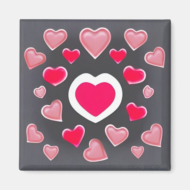 Kärlek är Kärlek Magnet (Framsidan)