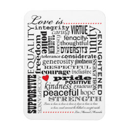 Kärlek är Kärlek, Ord Matter Magnet