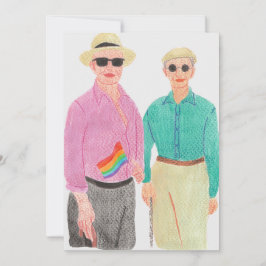 Kärlek är Kärlek Pride Alla hjärtans dag Julkort