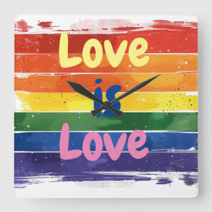 Kärlek är Kärlek, Pride Fyrkantig Klocka
