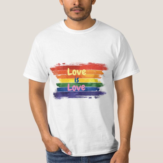 Kärlek är Kärlek, Pride T Shirt (Framsida)