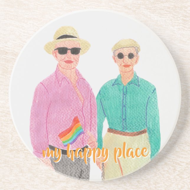 Kärlek är Kärlek Pridets Alla hjärtans dag Underlägg (Framsidan)