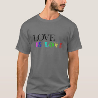 KÄRLEK ÄR KÄRLEK RAINBOW HGBTQ PRIDE GAY QUEER LES T SHIRT