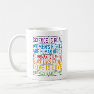 Kärlek är Kärlek Rainbow Pride Kaffemugg