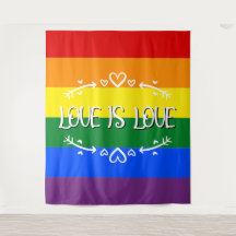 Kärlek är kärlek regnbåge HBTQ stolthet Bakgrund
