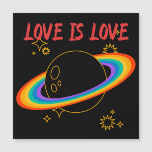 Kärlek är kärlek. Regnbåge planeten. LGBTQ+pride