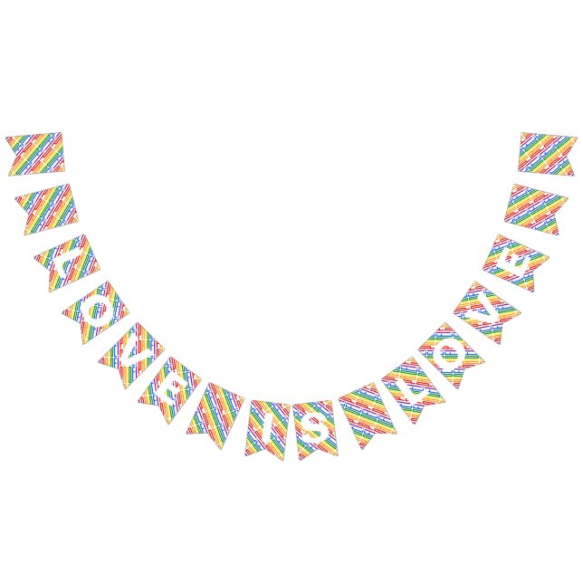 Kärlek är Kärlek Regnbågsflagga Typografi Gayfest Vimplar (Alla)