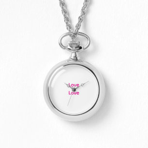 Kärlek är kärlek rosa lila colorent pride LGBTQ g Armbandsur