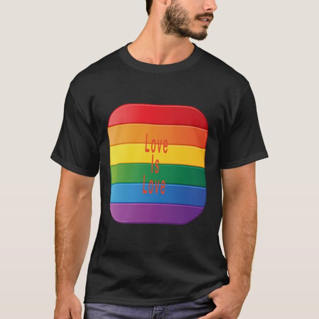 Kärlek är Kärlek T Shirt (Framsida)