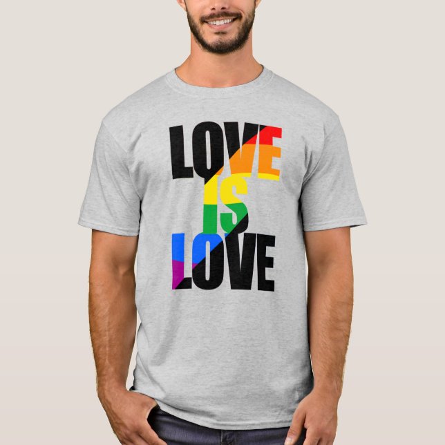 KÄRLEK ÄR KÄRLEK T SHIRT (Framsida)