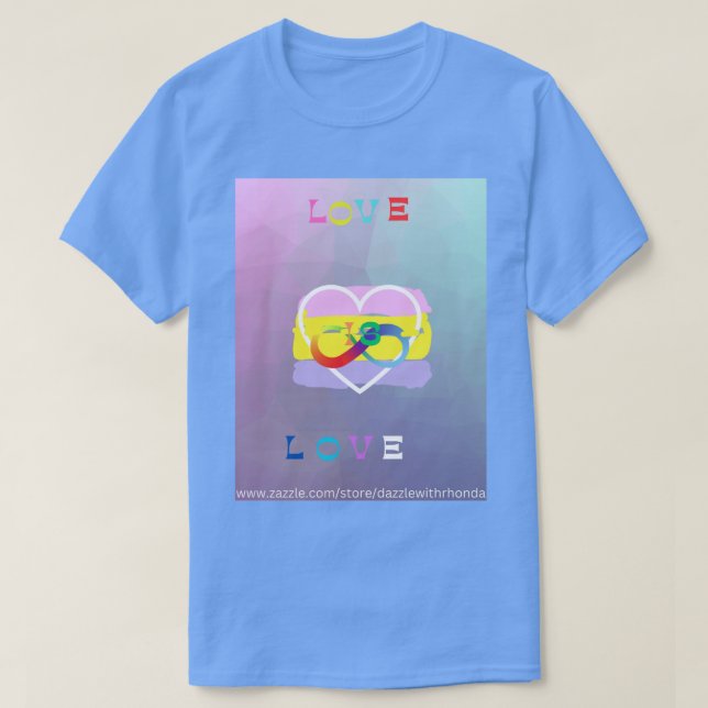 Kärlek är Kärlek T Shirt (Design framsida)