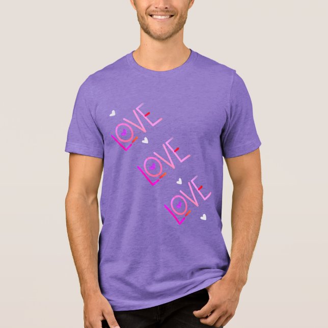 Kärlek är Kärlek T Shirt (Framsida)