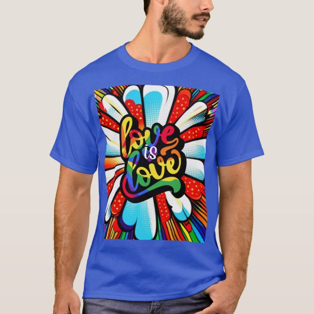 Kärlek är Kärlek T Shirt (Framsida)