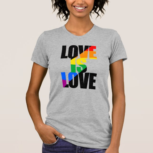KÄRLEK ÄR KÄRLEK T SHIRT (Framsida)