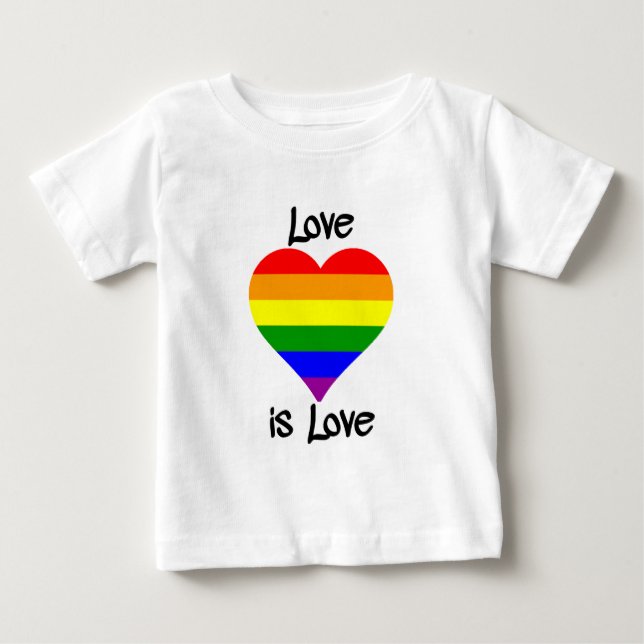 Kärlek är kärlek t-shirt (Framsida)
