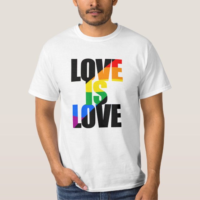 KÄRLEK ÄR KÄRLEK T SHIRT (Framsida)