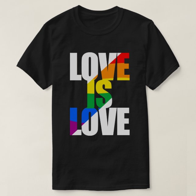 Kärlek är Kärlek T Shirt (Design framsida)