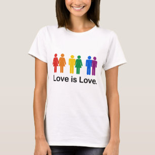 Kärlek är kärlek t-shirt