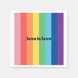 Kärlek är Kärlek Vin Pappersservett