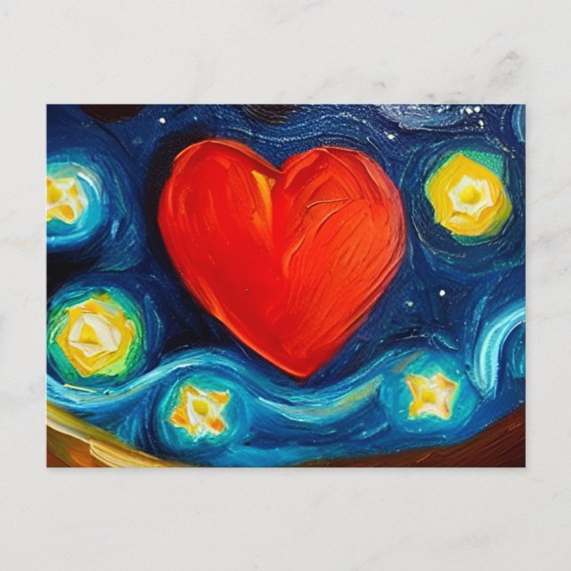 Kärlek är Kärlek vykort (Framsida)