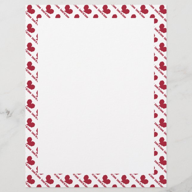 Kärlek är kärlekens röda hjärta (Framsida)