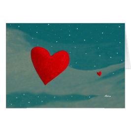 Kärlek är kommande ditt långt…, Vid Rino Li Causi Hälsningskort