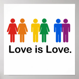 Kärlek är Love. Poster