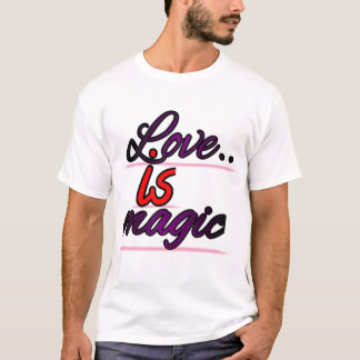 Kärlek är magi t shirt