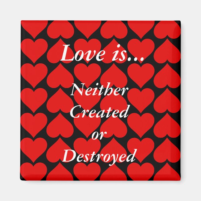 Kärlek är magnet (Framsidan)