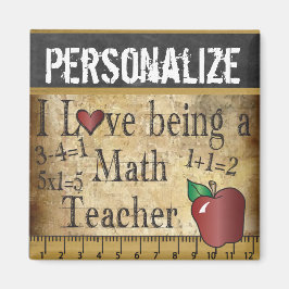 Kärlek är Math Teacher Magnet