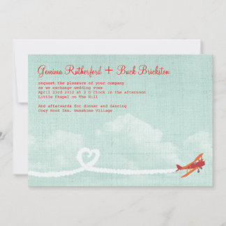 Kärlek är med i inbjudan till Luft