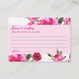 Kärlek är med i luft Möhippa Advice och Önskemål Tilläggskort