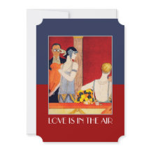 Kärlek är med i Luft Valentines day-partiets inbju