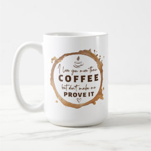 Kärlek är mer än kaffe roligt kaffemugg