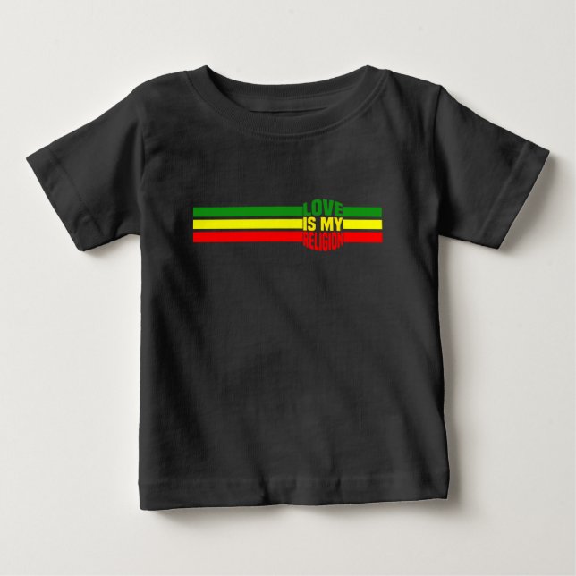 KÄRLEK ÄR MIN RELIGION T SHIRT (Framsida)