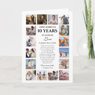 Kärlek är minnesfoto för patientmilstolpe kort