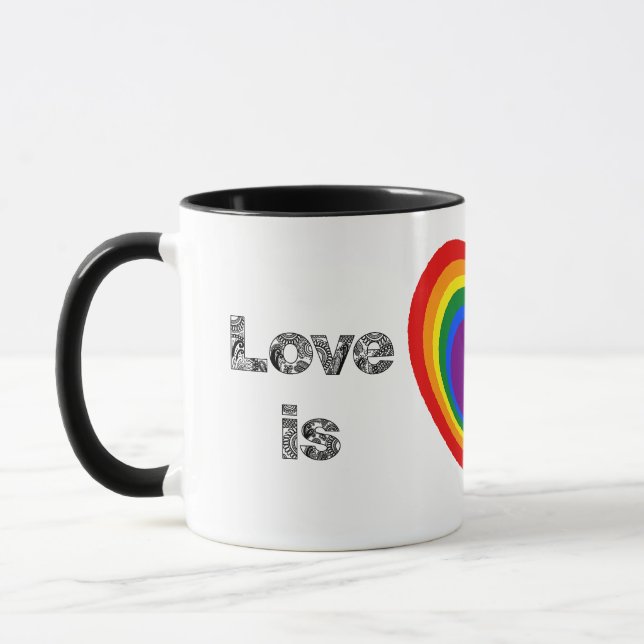 KÄRLEK ÄR MUG 1 MUGG (Vänster)