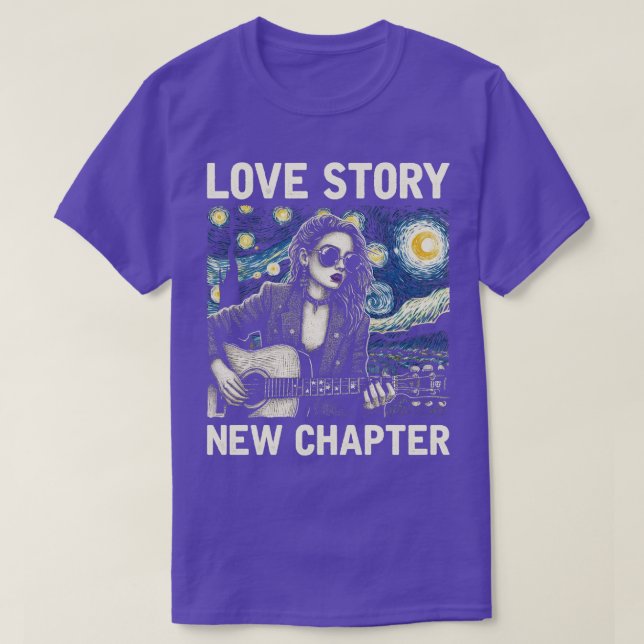 Kärlek är nytt kapitel TShirt T Shirt (Design framsida)