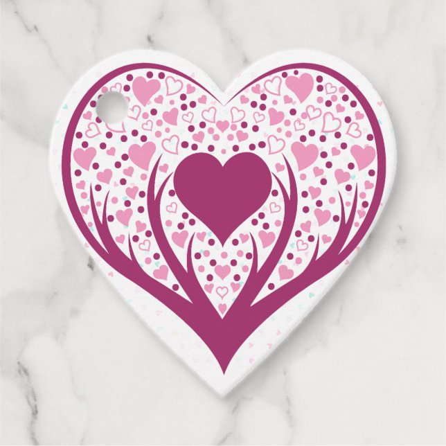 Kärlek är överallt. gåvor etiketter (Framsida)