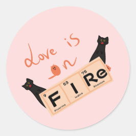 Kärlek är på brandkårens brinnande märke