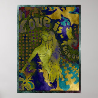 Kärlek är på poster