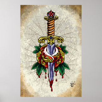 Kärlek är Pain Poster