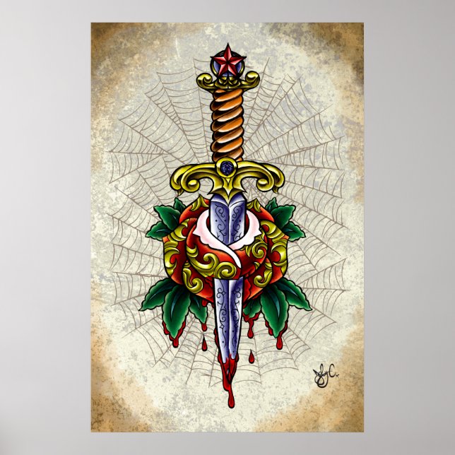 Kärlek är Pain Poster (Framsidan)